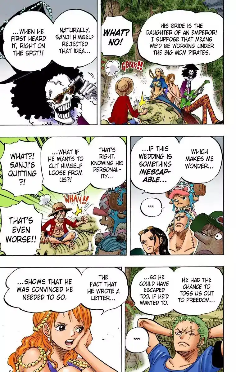 One Piece - Digital Colored Comics Chapter 814 5